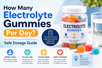How Many Electrolyte Gummies Per Day? Safe Dosage Guide