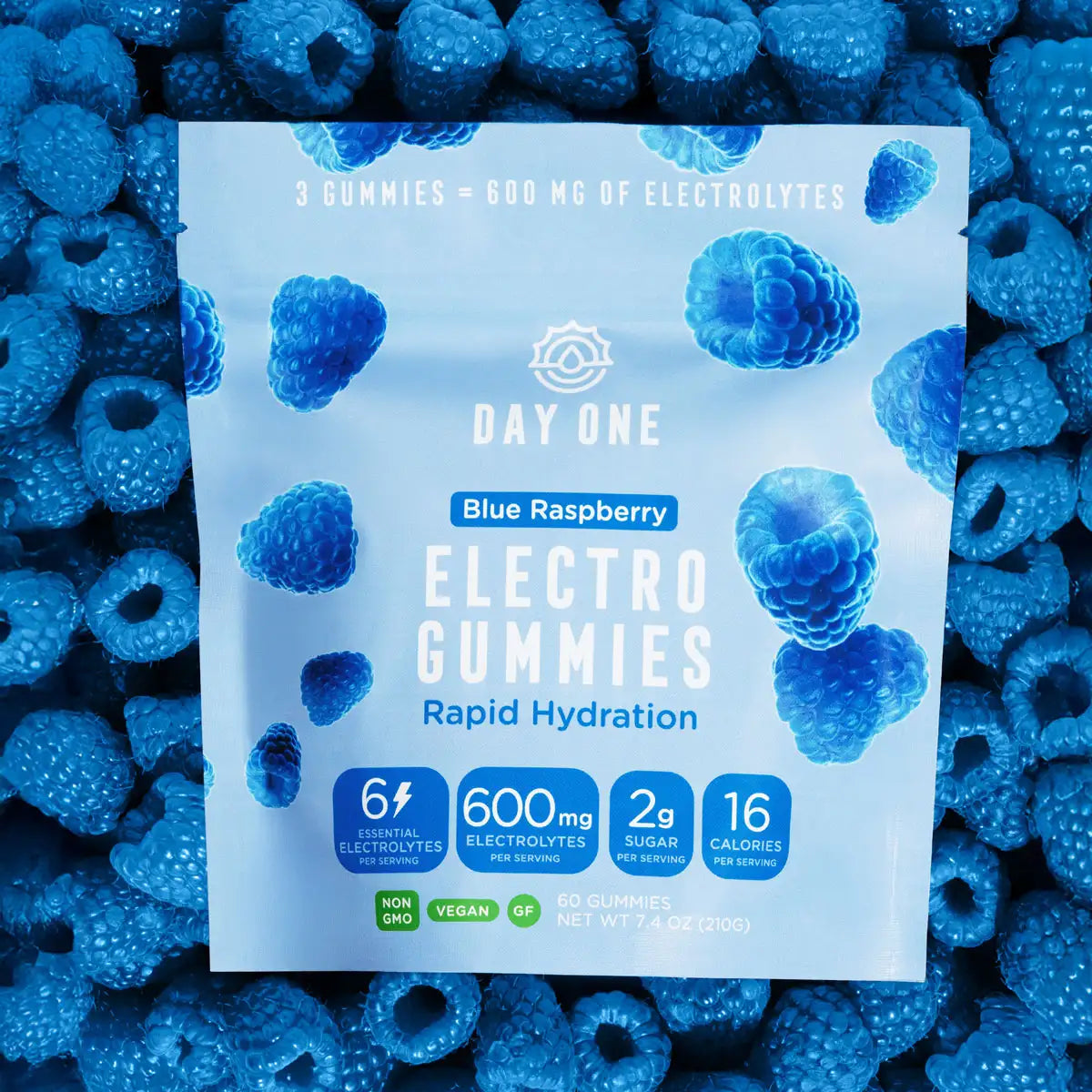 Hydrotic Gummies Raspberry Rapid Hydration Gummies – Convenient Hydration | Day One